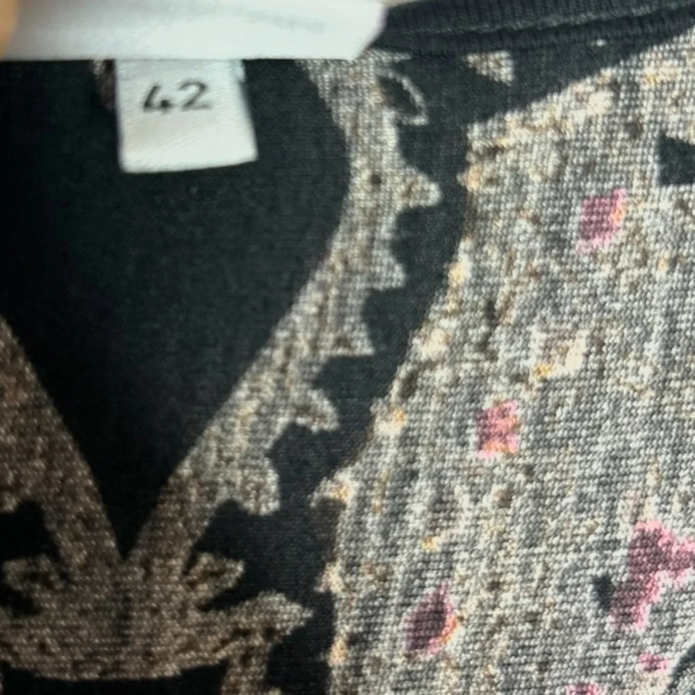 LASCANA Women's paisley pattern Lace Up Dress Tie size 42 US 12 - Picture 10 of 10
